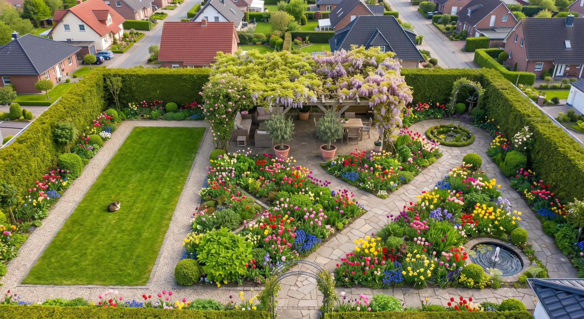Gartenanlage